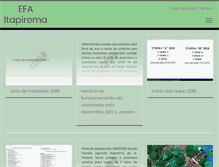 Tablet Screenshot of efaitapirema.org